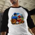Women's Father Son Baseball Father's Day Baseball Raglan Shirt