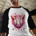 Women's Valentines Day Baseball Boys Ice Cream Drip Heart Youth Kids Baseball Raglan Shirt Women's Valentines Day Baseball Boys Ice Cream Drip Heart Youth Kids Baseball Raglan Shirt