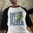 Youth Baseball Catcher Humor Don’t Get In A Pickle Baseball Raglan Shirt Youth Baseball Catcher Humor Don’t Get In A Pickle Baseball Raglan Shirt