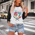 I Was 6 Now Im 7 Ice Cream Drip Baseball For Men Women Kids Baseball Raglan Shirt I Was 6 Now Im 7 Ice Cream Drip Baseball For Men Women Kids Baseball Raglan Shirt