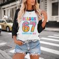 6 7 Mason Baseball Drip Number 67 Player Or 67th Birthday Baseball Raglan Shirt 6 7 Mason Baseball Drip Number 67 Player Or 67th Birthday Baseball Raglan Shirt
