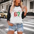 67 Baseball Christmas Candy Cane Snowflake Holiday Sports Baseball Raglan Shirt 67 Baseball Christmas Candy Cane Snowflake Holiday Sports Baseball Raglan Shirt