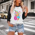 67 Baseball Dabbing Banana 6 7 Dripping Ice Cream Meme Baseball Raglan Shirt 67 Baseball Dabbing Banana 6 7 Dripping Ice Cream Meme Baseball Raglan Shirt