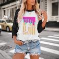 Baseball Drip Bat Boys Ice Cream American Flag 4th Of July Baseball Raglan Shirt Baseball Drip Bat Boys Ice Cream American Flag 4th Of July Baseball Raglan Shirt