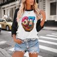 Baseball Drip Ice Cream Number 67 Player Or 67th Birthday Baseball Raglan Shirt Baseball Drip Ice Cream Number 67 Player Or 67th Birthday Baseball Raglan Shirt