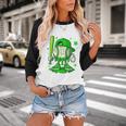 Baseball Drip Icecream Apparel Youth Boy St Patricks Day Baseball Raglan Shirt