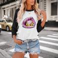 Baseball Glove Drip Shirt Ice Cream Dripping Girls Pocket Premium Baseball Raglan Shirt Baseball Glove Drip Shirt Ice Cream Dripping Girls Pocket Premium Baseball Raglan Shirt