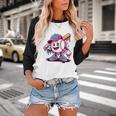 Baseball Ice Cream Shirt Cool Baseball Drip For Boys Baseball Raglan Shirt