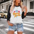 Baseball Lifestyle Home Plate Ice Cream Drip Men Boys Kids Baseball Raglan Shirt