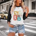 Baseball Player Collage Men Kids Coach Youth Boys Baseball Raglan Shirt