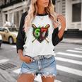 Baseball Six Seven 67 Meme Ice Cream Drip Xmas Women Men Baseball Raglan Shirt