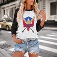 Boricua Puerto Rico Baseball Coqui Frog Pava Hat Fan Baseball Raglan Shirt