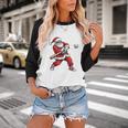 Christmas Baseball Player Santa Xmas Boys Men Toddler Baseball Raglan Shirt Christmas Baseball Player Santa Xmas Boys Men Toddler Baseball Raglan Shirt
