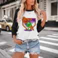 Halloween Baseball Ice Cream Drip Boys Girls Youth Baseball Raglan Shirt Halloween Baseball Ice Cream Drip Boys Girls Youth Baseball Raglan Shirt