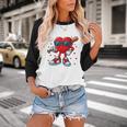 Heart Love Baseball Valentine Outfit Men Boy Baseball Raglan Shirt Heart Love Baseball Valentine Outfit Men Boy Baseball Raglan Shirt