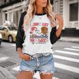 I Just Hit 100 Days Of School Baseball Boy Girl Teacher Baseball Raglan Shirt