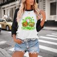 Kids St Patricks Day Shamrock Basketball Baseball Football Baseball Raglan Shirt Kids St Patricks Day Shamrock Basketball Baseball Football Baseball Raglan Shirt