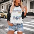 Mom Of The Birthday Boy Baseball Ice Cream Drip Matching Baseball Raglan Shirt