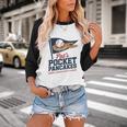 Pat's Pocket Pancakes Flag Baseball On Pancake Baseball Raglan Shirt Pat's Pocket Pancakes Flag Baseball On Pancake Baseball Raglan Shirt