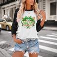 Six Seven 67 Meme Baseball Coquette Bow St Patrick's Day Baseball Raglan Shirt Six Seven 67 Meme Baseball Coquette Bow St Patrick's Day Baseball Raglan Shirt
