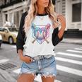 Valentines Baseball Heart Dripping Ice Cream Gen Z Alpha Baseball Raglan Shirt Valentines Baseball Heart Dripping Ice Cream Gen Z Alpha Baseball Raglan Shirt