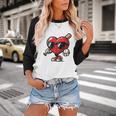 Valentines Day Baseball Heart Bat Sunglasses Men Boys Kids Baseball Raglan Shirt Valentines Day Baseball Heart Bat Sunglasses Men Boys Kids Baseball Raglan Shirt