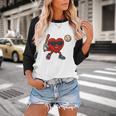 Valentines Day Baseball Red Heart Love Boys Kids Tee Baseball Raglan Shirt Valentines Day Baseball Red Heart Love Boys Kids Tee Baseball Raglan Shirt