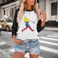 Venezuela Baseball Baseball Raglan Shirt Venezuela Baseball Baseball Raglan Shirt