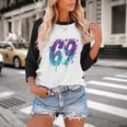 Vintage Baseball 69 Number Baseball Raglan Shirt Vintage Baseball 69 Number Baseball Raglan Shirt