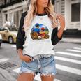 Women's Father Son Baseball Father's Day Baseball Raglan Shirt