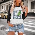 Youth Baseball Catcher Humor Don’t Get In A Pickle Baseball Raglan Shirt Youth Baseball Catcher Humor Don’t Get In A Pickle Baseball Raglan Shirt