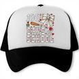 100 Days Of School Baseball 100th Day Of School Coquette Bow Trucker Cap 100 Days Of School Baseball 100th Day Of School Coquette Bow Trucker Cap