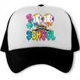 100 Days Of School Baseball Boys Kids Colorful 100th Day Trucker Cap 100 Days Of School Baseball Boys Kids Colorful 100th Day Trucker Cap