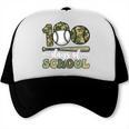 100 Days Of School Baseball Camo Art For Boys Kids Students Trucker Cap 100 Days Of School Baseball Camo Art For Boys Kids Students Trucker Cap
