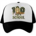 100 Days Of School Baseball Camo Boys Kids 100th Day Trucker Cap