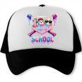 100 Days Of School Baseball Drip Boys For Men Kids Trucker Cap 100 Days Of School Baseball Drip Boys For Men Kids Trucker Cap