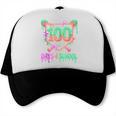 100 Days Of School Baseball Ice Cream Drip 100th Day Player Trucker Cap
