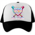 100 Days Of School Boy Kids Baseball Ice Cream Drip Teacher Trucker Cap