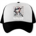 100 Days Of School Boys Dabbing Baseball 100th Day Of School Trucker Cap