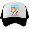 100 Days Of School Kids Baseball Drip 100th Day Of School Trucker Cap 100 Days Of School Kids Baseball Drip 100th Day Of School Trucker Cap