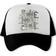 100 Days Smarter Baseball Sport School Celebration Trucker Cap 100 Days Smarter Baseball Sport School Celebration Trucker Cap