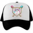10th Birthday Baseball Bat Ice-Cream Drip 10yrs Old Boys Trucker Cap