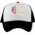 4th Of July Baseball Fan I Yell Because I Care Baseball Dads Trucker Cap 4th Of July Baseball Fan I Yell Because I Care Baseball Dads Trucker Cap