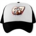 6 7 Six Seven American Baseball Graphic Trucker Cap 6 7 Six Seven American Baseball Graphic Trucker Cap