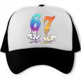 6 7 Six Seven Meme Hands Ice Cream Baseball Drip Boy Girl Trucker Cap 6 7 Six Seven Meme Hands Ice Cream Baseball Drip Boy Girl Trucker Cap