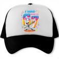 I Was 6 Now I'm 7 Baseball Birthday Boy For Teens Kids Trucker Cap