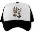 I Was 6 Now I'm 7 Baseball 6 7 Birthday Boys Girls Trucker Cap