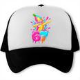 67 Baseball Dabbing Banana 6 7 Dripping Ice Cream Meme Trucker Cap