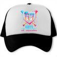 67 Days Of School 67th Day Baseball Meme Men Boys Kids Trucker Cap