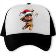 67 Gingerbread Man Playing Baseball Christmas 6 7 Meme Trucker Cap 67 Gingerbread Man Playing Baseball Christmas 6 7 Meme Trucker Cap